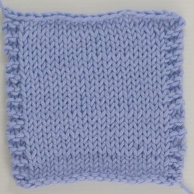 How to Make a Swatch in Knitting