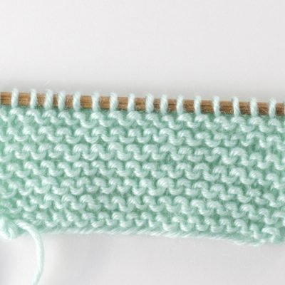 How to Knit Garter Stitch