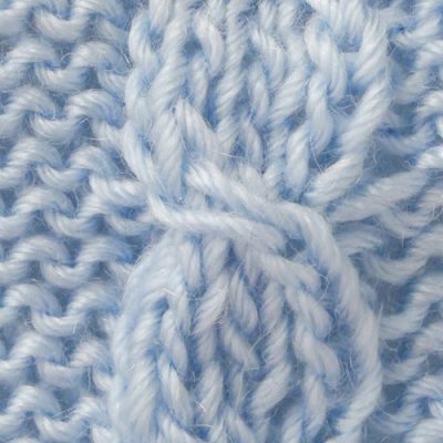 How to Knit 1/2/1 Left Cross (1/2/1 LC)