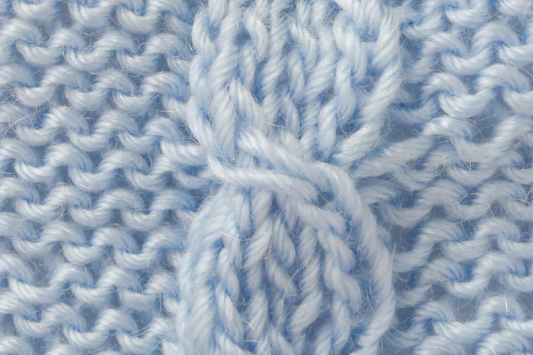  How to Knit 1/2/1 Left Cross (1/2/1 LC)