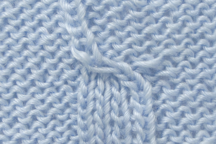 How to Knit 1/3 Left Purl Cross (1/3 LPC)