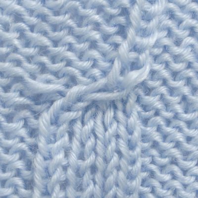 How to Knit 1/3 Right Purl Cross (1/3 RPC)