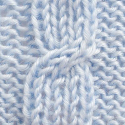 How to Knit 2/2 Right Cross (2/2 RC)