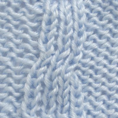 How to Knit 3/1 Right Purl Cross (3/1 RPC)