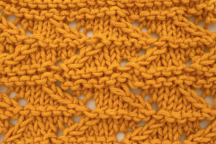 zigzag lace stitch