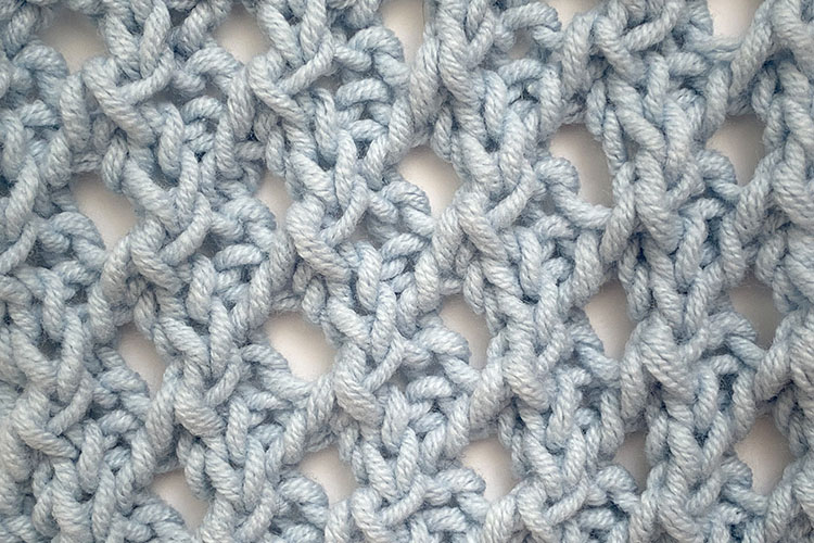 How to Knit Lace Eyelet Stitch – Knitwise Girl