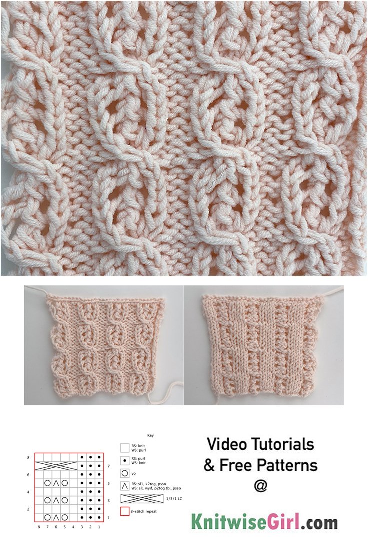 oval lace stitch