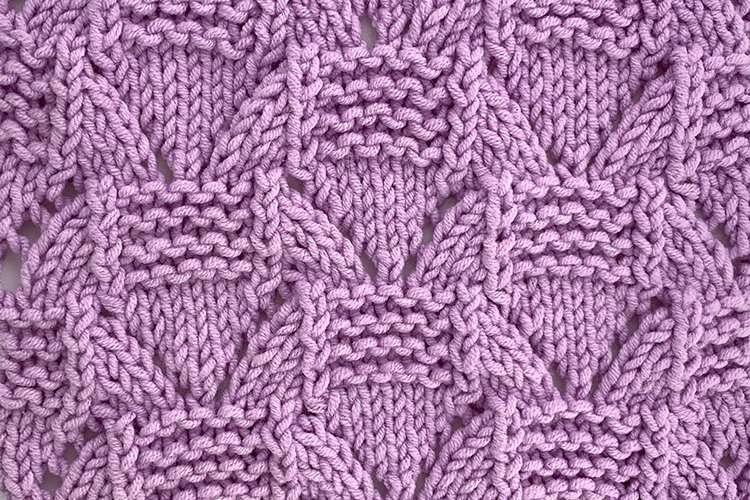 Mini Triangle Lace  Knitting Stitch Patterns – Knitwise Girl