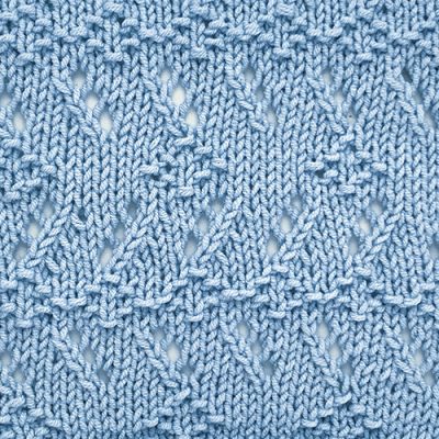 Lace Zigzag | Knitting Stitch Patterns