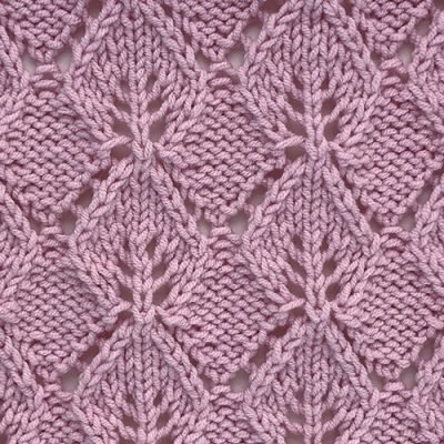 Lace Leaves | Knitting Stitch Patterns