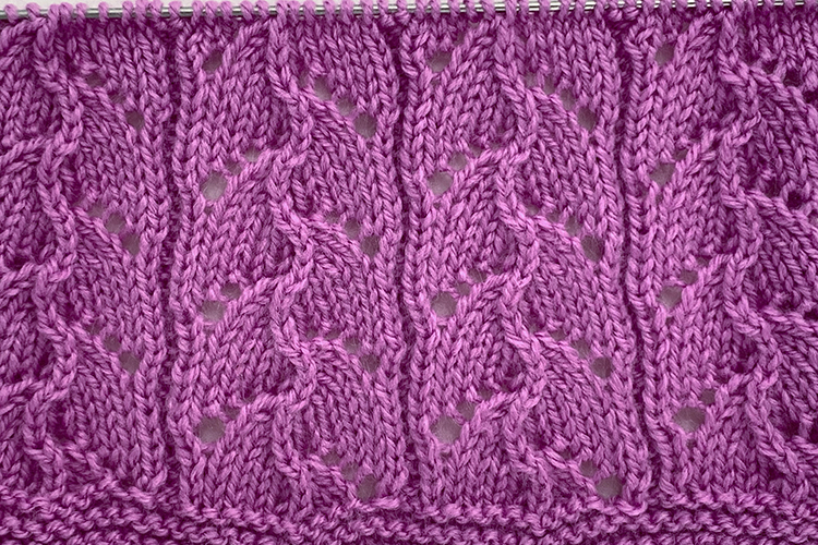 Flowing Lace  Knitting Stitch Patterns – Knitwise Girl