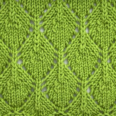 Lace Leaves | Knitting Stitch Patterns